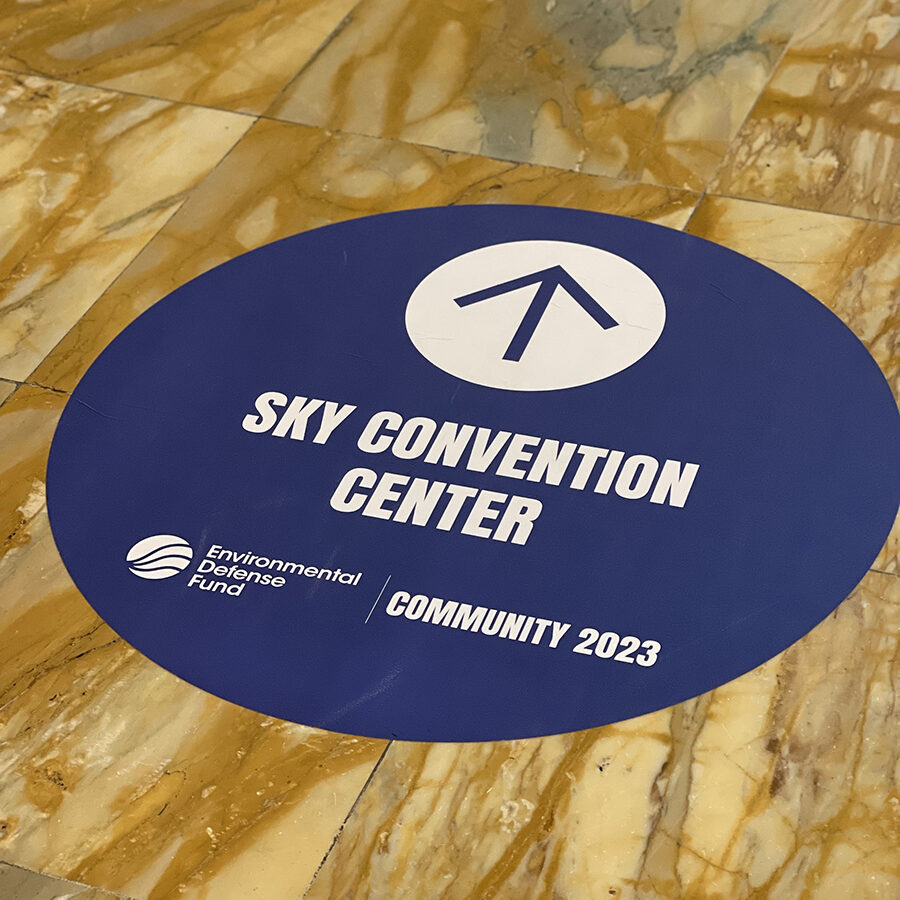 Sky Connvention Center - Floor Graphics